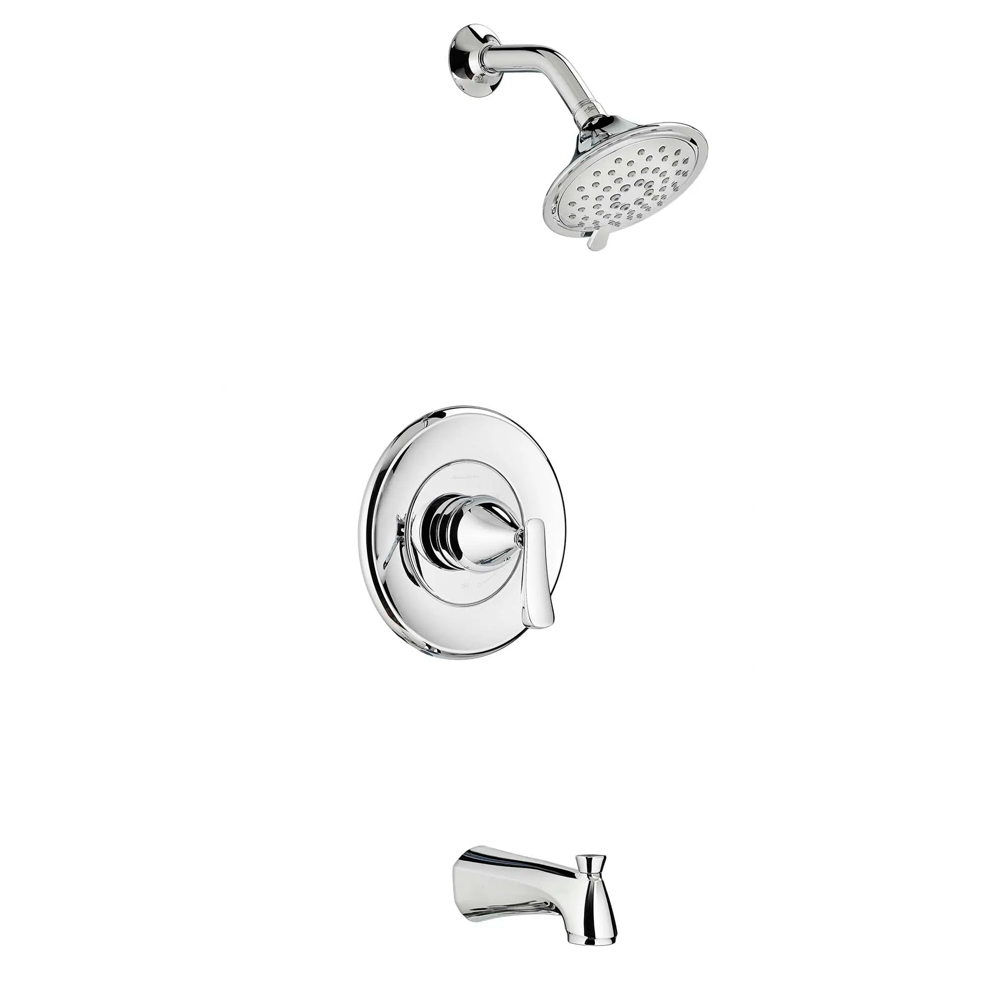 Chatfield® 2.0 GPM Tub and Shower Trim Kit With 3-Function Showerhead, Ceramic Disc Valve Cartridge With Lever Handle — thumbnail 3
